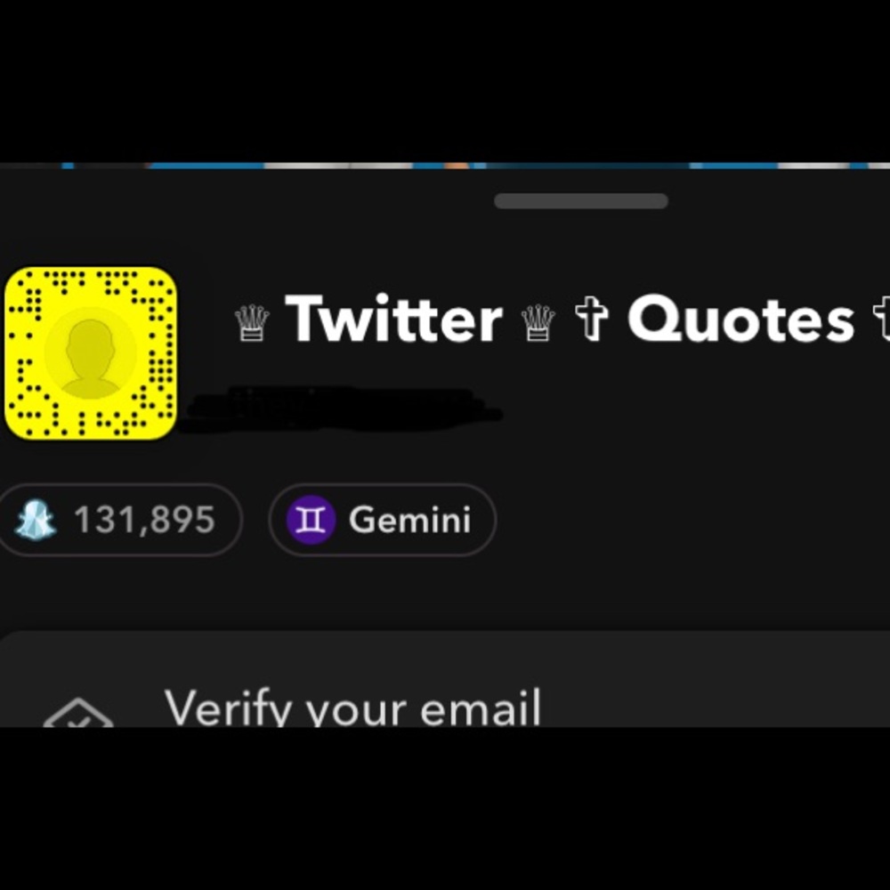 SnapChat Account